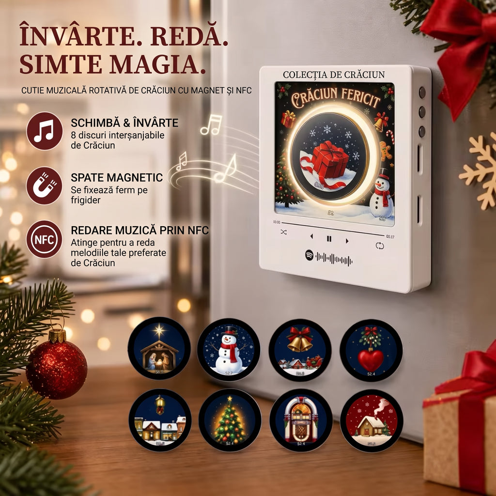 Mini-Picup Magnetic cu 9 Discuri NFC & 256MB Memorie